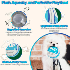 PUP6 parody dog toy gift idea showcased for birthdays or holidays.