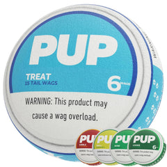 PUP6 Pupper Decky squeaker closeup showing engaging play and sound.