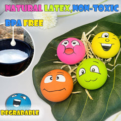 PUPATTIC latex toy is BPA-free and lead-free for safe teething sessions.