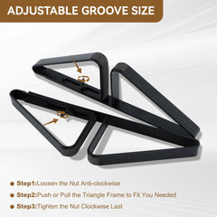 PUPETPO Support Feet thickness range shows versatile fit for extra-wide gates.