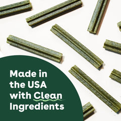 Pupford dental chews ingredients label underscores natural, limited ingredients