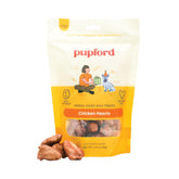 Pupford freeze-dried chicken hearts treat pack perfect for training rewards.