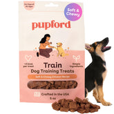 Pupford Soft Chewy Training Treats 5oz bag ideal for quick training rewards