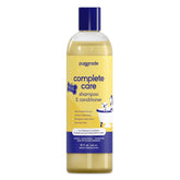 PupGrade Complete Care shampoo bottle showing gentle cleansing for soft coats