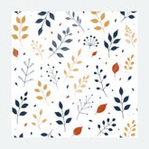 Pupiboo leaves-pattern disposable pad blends with home decor for discreet puppy training