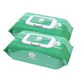 PUPMATE natural pet grooming wipes box front for quick outdoor cleaning.
