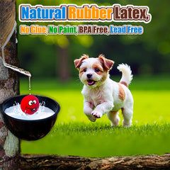 PUPATTIC latex toy close-up showing natural material