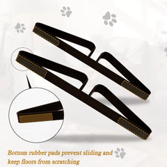 PUPETPO anti-slip pads protect floors while stabilizing the gate