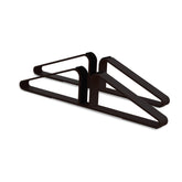 PUPETPO freestanding gate feet dark brown provide sturdy support
