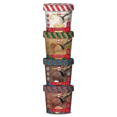Puppy Scoops Christmas dog ice cream pack ready-to-freeze for festive pups