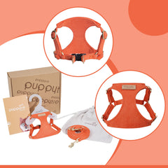 Puppytie multifunction leash dual-length option enables convenient two-dog walks