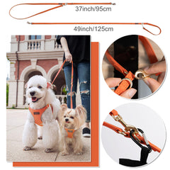 Puppytie patented rounded adjustment buckle for smooth secure fitting