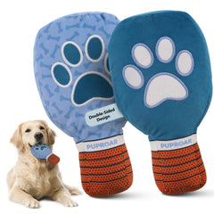 PUPROAR pickleball dog toy with face squeaker for interactive play and fetch.