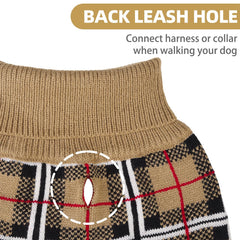 PUPTECK leash hole detail for easy outdoor walking.