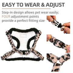 PUPTECK dog harness no-pull design reduces neck strain during walks.
