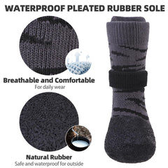 PUPTECK easy wear with pull tab and adjustable strap.