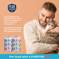 Pure Cravings Flakes Mackerel Consommé tray—protein-packed dinner moment.