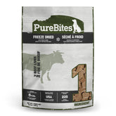 PureBites Beef Freeze-Dried Bag Front — simple, single-ingredient treat