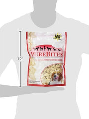 PureBites chicken freeze-dried dog treats texture close-up reveals crisp bite ideal for training.