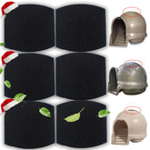 PurifyLogix Booda Clean Step filter pack showing six replacement filters for odor control.