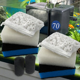 PurifyLogix upgraded-3-stage-filter in AquaClear 70 for clearer water and consistent filtration.