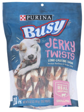 Purina Busy Jerky Twists packaging front for training rewards