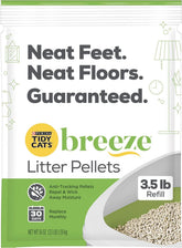 Purina Litter Breeze Pellets in box ready for easy scooping