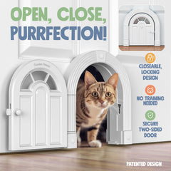 Meow Manor easy DIY installation by Purrfect Portal offers quick setup with secure hardware.