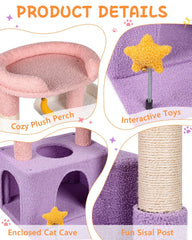 Purrlato plush platform gives a warm perch for relaxed feline lounging.
