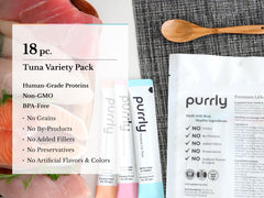 Purrly broth-aroma-pouch emphasizes hydration-friendly snacking with natural aroma.