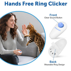 Purroro Cat Training Clicker Kit compact design stores easily between sessions