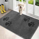 PURRUGS dirt-trapping door mat 32x47 traps dirt and moisture at entryways.