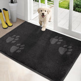 PURRUGS dirt-trapping door mat front view captures dirt and moisture at entry