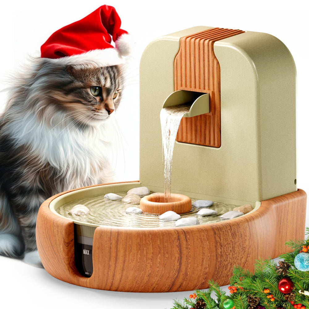 PURRVANA Cat Water Fountain Zen design centerpiece for calm hydration.