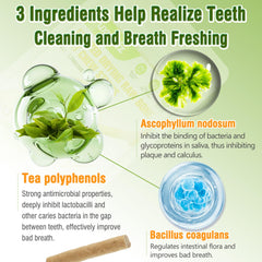 Puxulyiz cat dental treats for fresher breath and reduced plaque