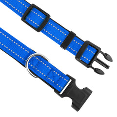 PWOD collar features quick-release buckle for easy on/off