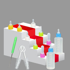PWOOTEIY cleaning-brushes-closeup for easy hygiene