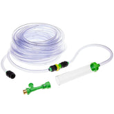 Python no-spill-assembly-setup shows easy, mess-free aquarium maintenance.