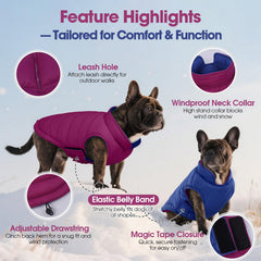 QBLEEV back-drawstring adjustable fit ensures snug warmth on chilly outings