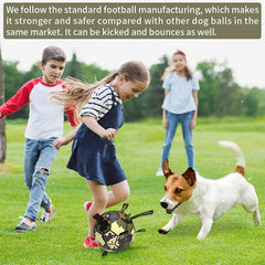 QDAN camouflage soccer ball ready for water play in pool or lake