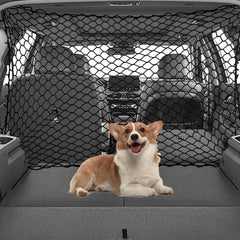 Q-DDOIT pet restraint mesh durability helps visibility and durable travel.