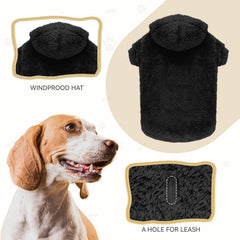 QDYU dog sweater size chart visual demonstrates fit guidance for accurate selection.