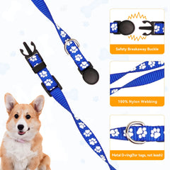 QDYU puppy collars litter soft nylon feels gentle on delicate skin.