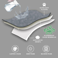 Manta Qeils impermeable interior evita filtraciones en el sofá