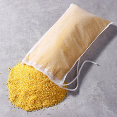 QIHYCUF 180 micron mesh closeup shows fine filtration mesh for precise media.