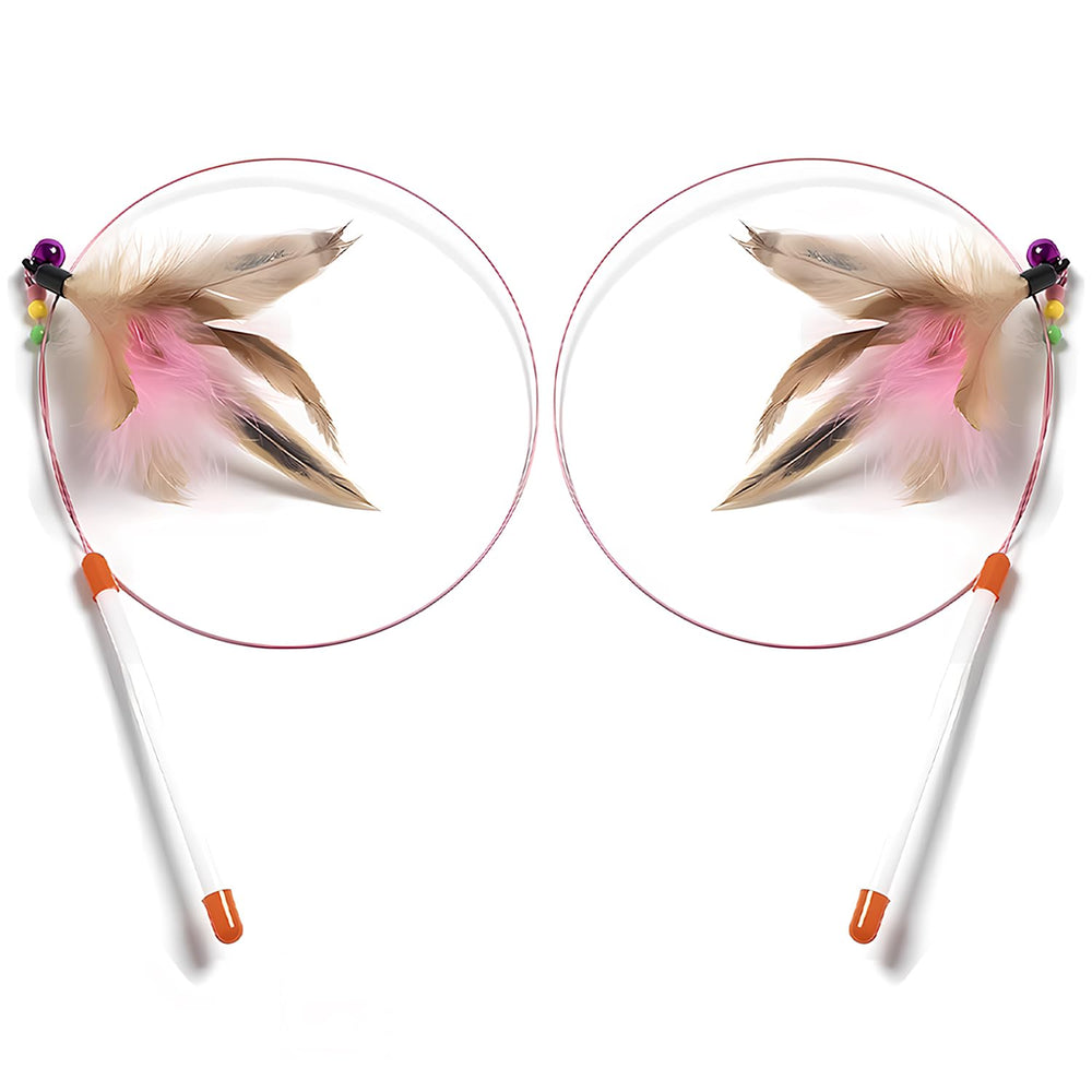 Qiifaiikooii cat-toys-interactive-2pcs for engaging play and exercise indoors