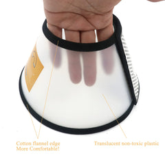 QIYADIN adjustable Velcro closure demonstrates secure, customizable fit for different neck sizes.