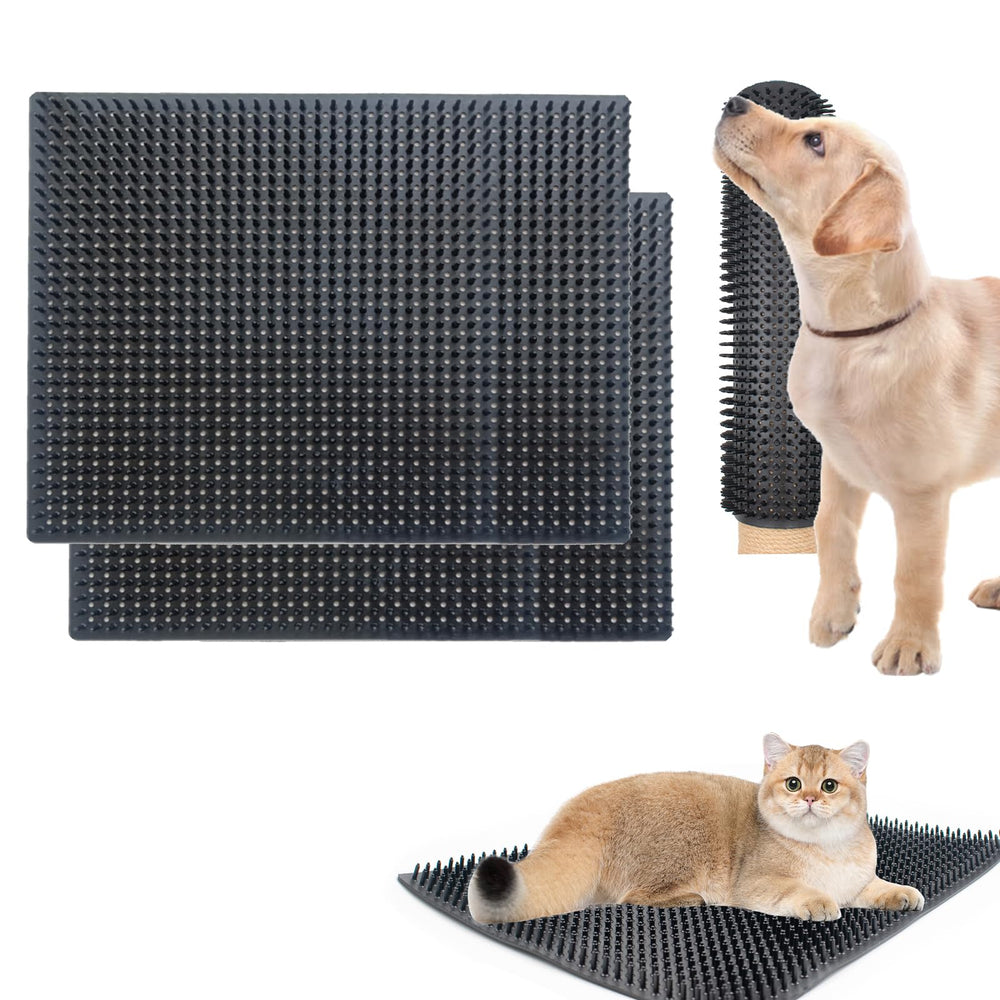 QoTang 2pack dog scratching post pad for versatile pet scratching setups