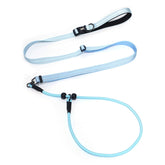 QQPETS, correa deslizante ajustable para perros, ideal para paseos con control cómodo.