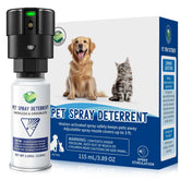 QSKUDP Cat Spray System on a table to deter pets from furniture for a calmer room.
